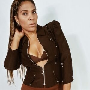 Vintage Zip Up Jacket